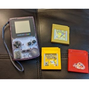 🆕 Gameboy Color Vintage Pokemon Game Bundle